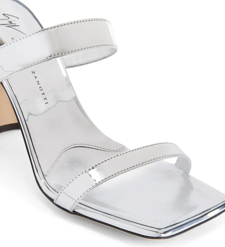 85mm Flaminia double-strap mules - Image 4