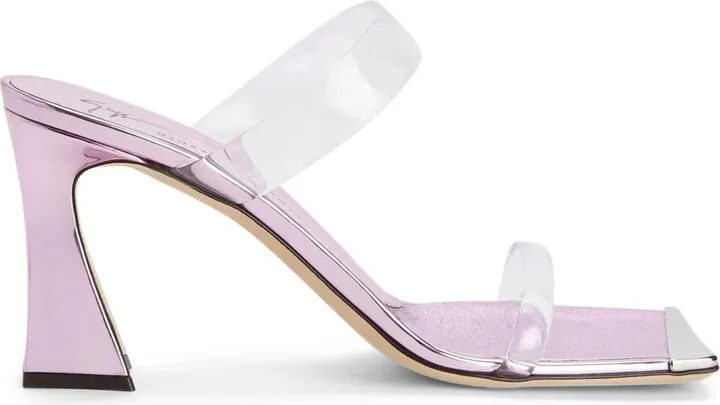85mm Flaminia Plexi sandals