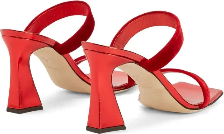 85mm Flaminia velvet sandals - Image 3