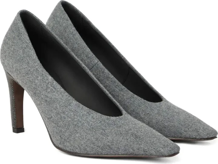 85mm Flannel Pumps - Image 2