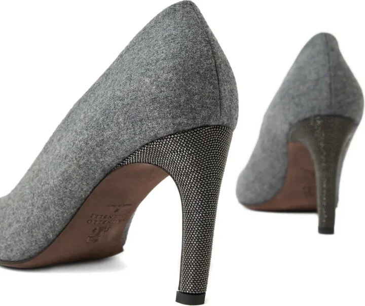 85mm Flannel Pumps - Image 4