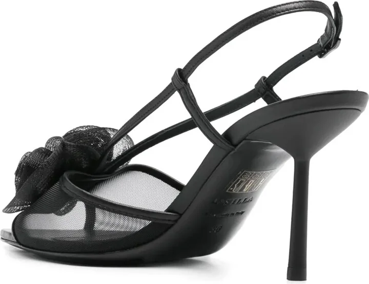 85mm Floral-Motif Sandals - Image 3