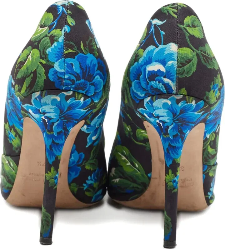 85mm Floral-Print Pumps - Image 3