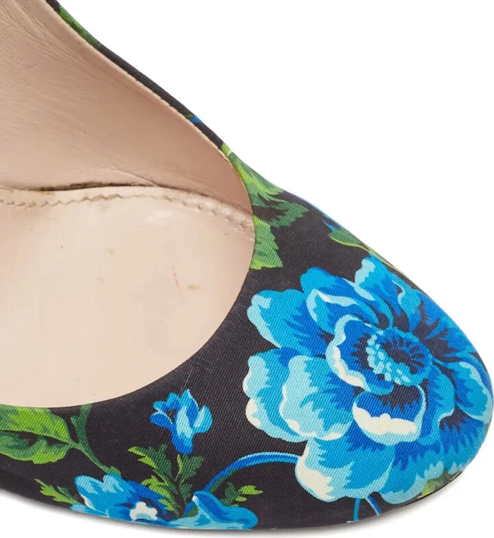 85mm Floral-Print Pumps - Image 4