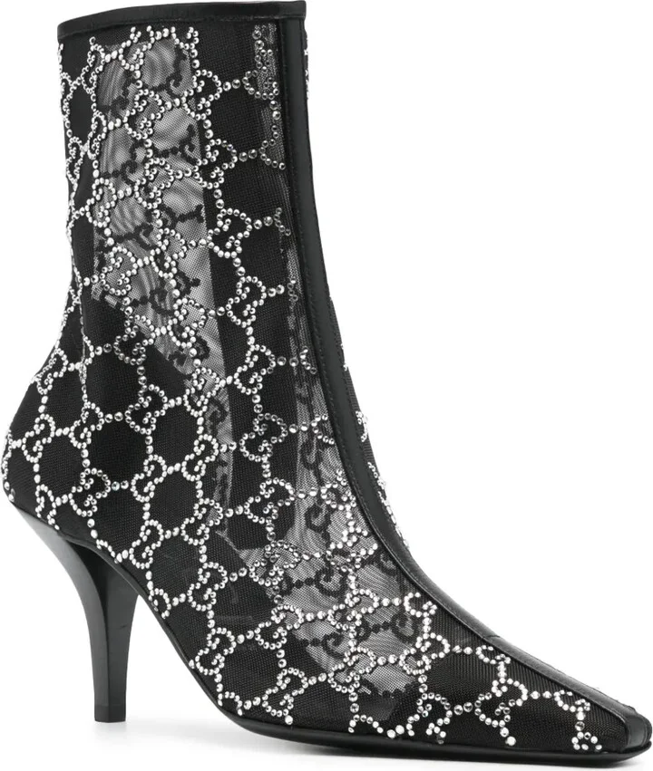 85mm GG-motif ankle boots - Image 2