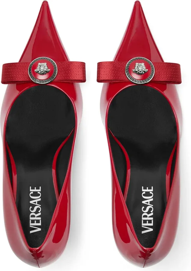 85mm Gianni Ribbon pumps - Image 4