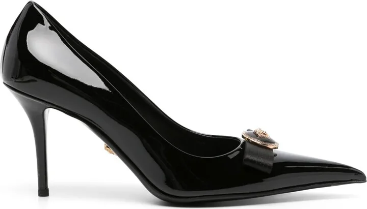 85mm Gianni Ribbon pumps