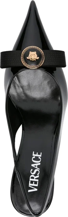85mm Gianni Ribbon slingback pumps - Image 4