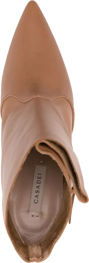 85mm Julia Kate leather ankle boots - Image 4
