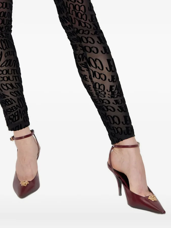 85mm La Medusa embellished pointed-toe heeled pumps - Image 5