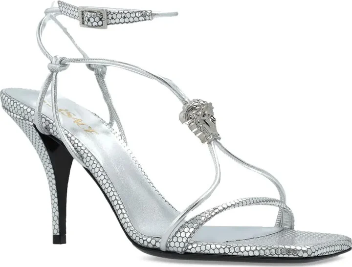 85mm La Medusa lace-up sandals - Image 2