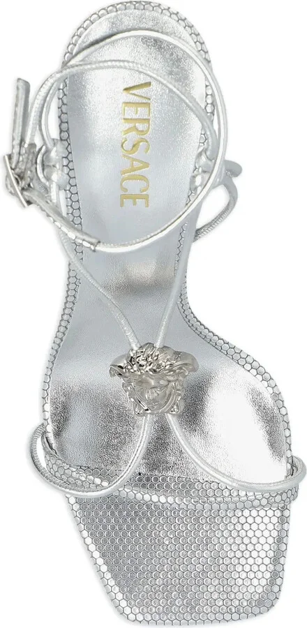 85mm La Medusa lace-up sandals - Image 4