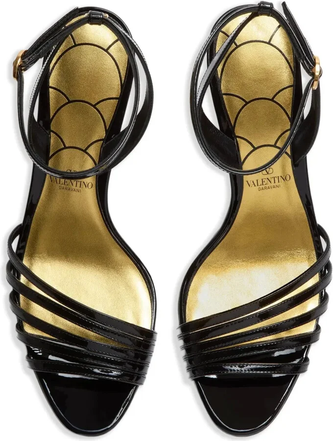 85mm Ladycrush leather sandals - Image 4