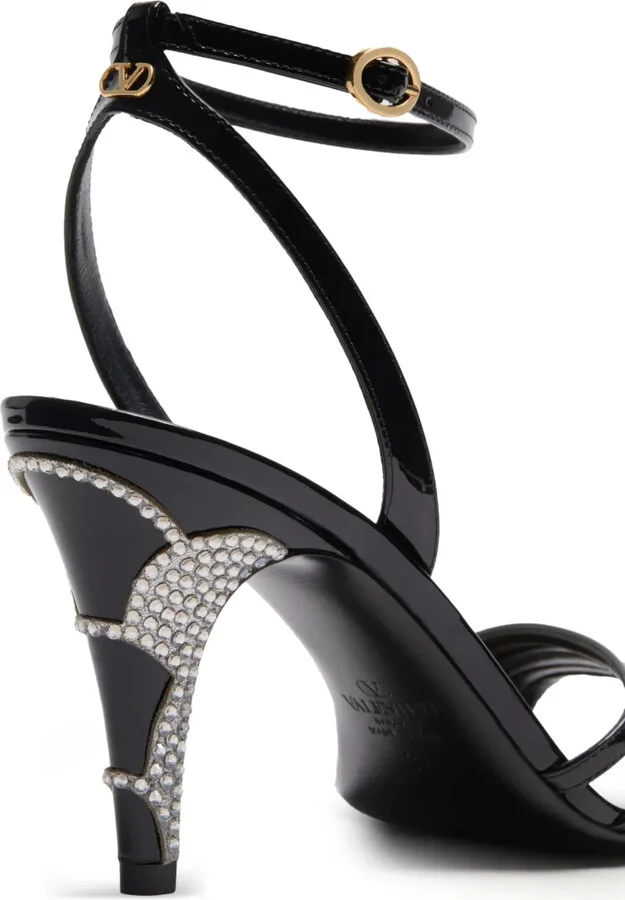 85mm Ladycrush leather sandals - Image 5