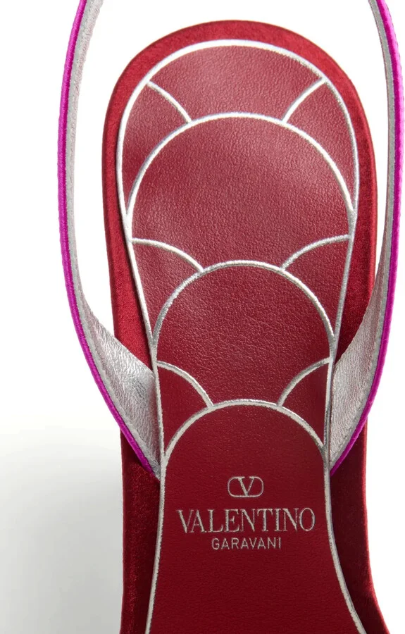 85mm Ladycrush satin sandals - Image 5