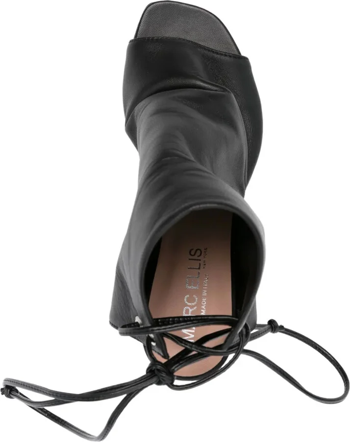85mm Leather Ankle Boots - Image 4