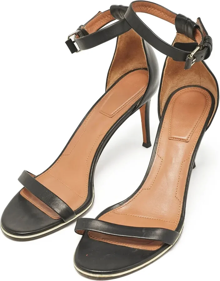 85mm Leather Ankle-Strap Sandals - Image 2