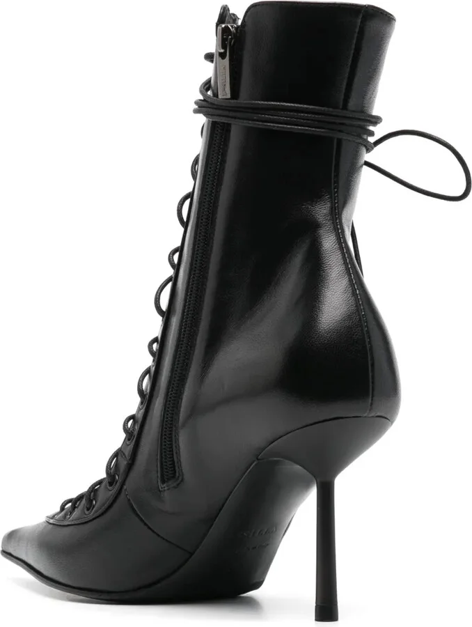 85mm Leather Boots - Image 3