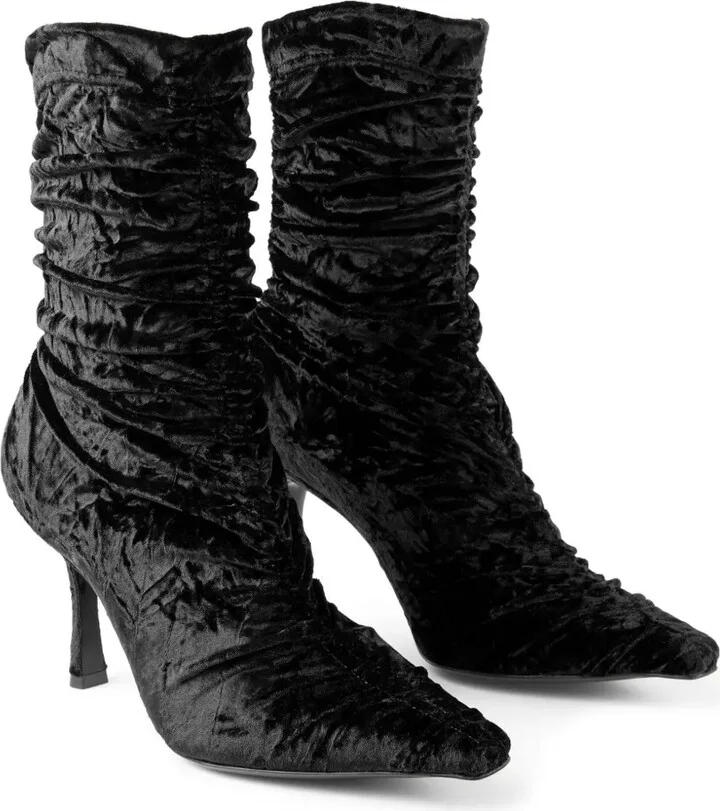 85mm Leather Boots - Image 2