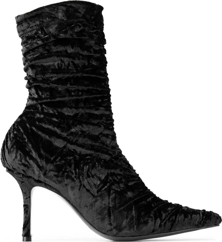 85mm Leather Boots