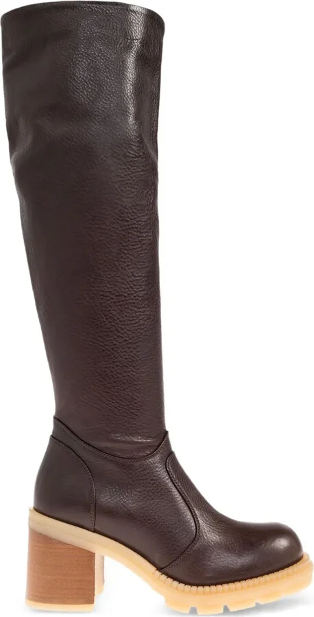 85mm Leather Boots