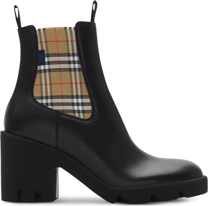 85mm leather Chelsea boots