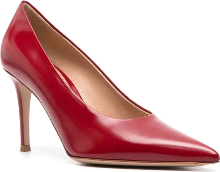 85mm Leather Pumps - Image 2