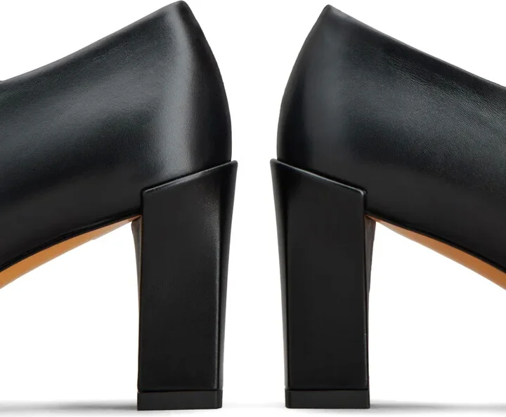 85mm Leather Pumps - Image 4