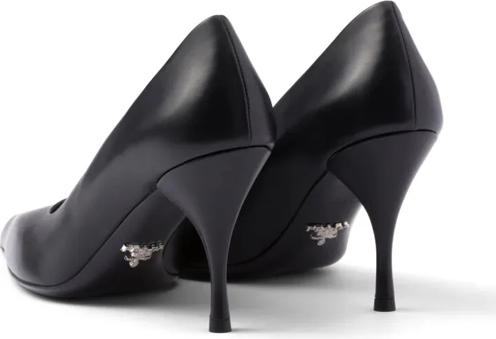 85mm Leather Pumps - Image 3