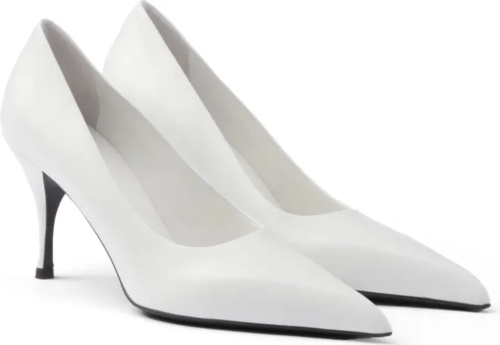 85mm Leather Pumps - Image 2