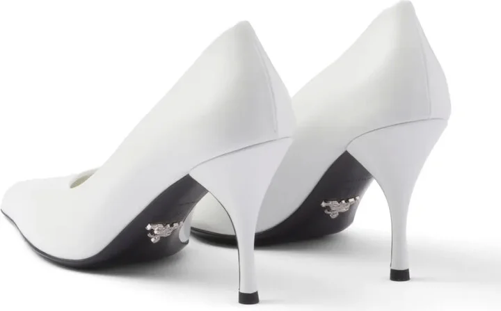 85mm Leather Pumps - Image 3
