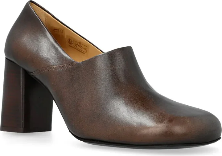 85mm Leather Pumps - Image 2