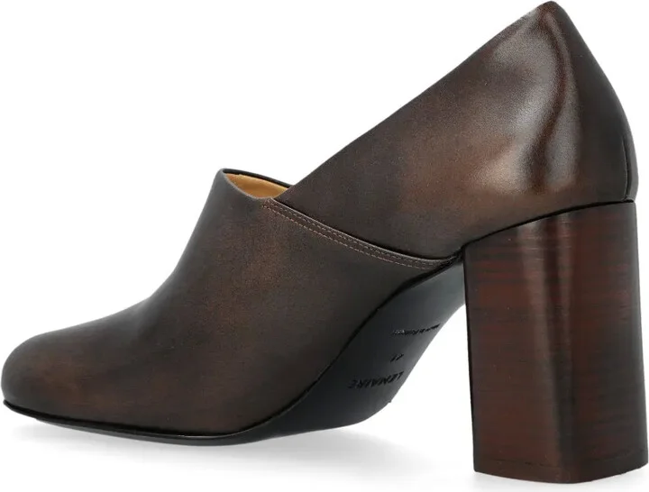 85mm Leather Pumps - Image 3