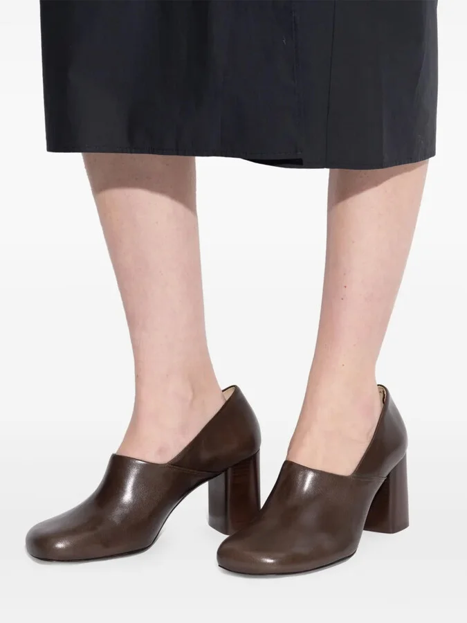 85mm Leather Pumps - Image 5