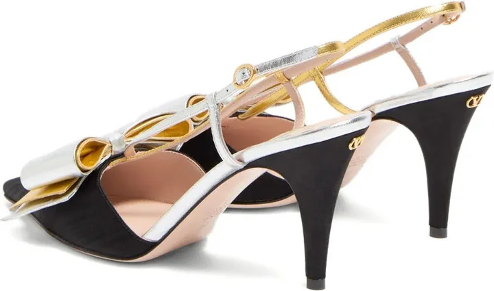 85mm Leather Pumps - Image 3