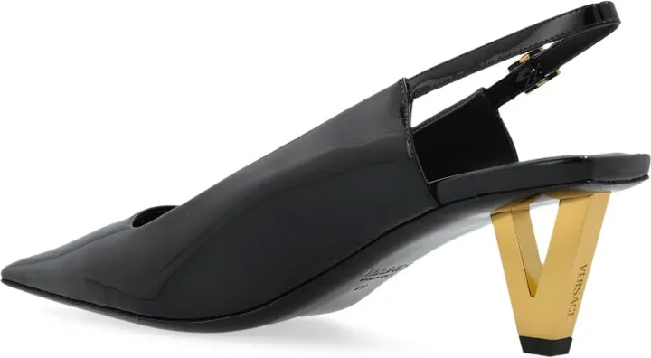 85mm Leather Pumps - Image 3