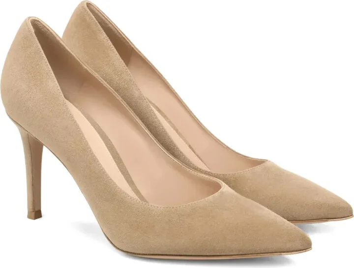 85mm Leather Pumps - Image 2