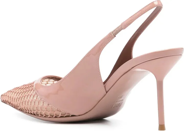 85mm Leather Pumps - Image 3