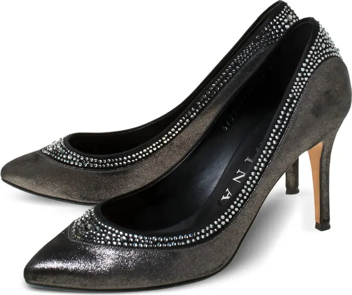 85mm Leather Pumps - Image 3