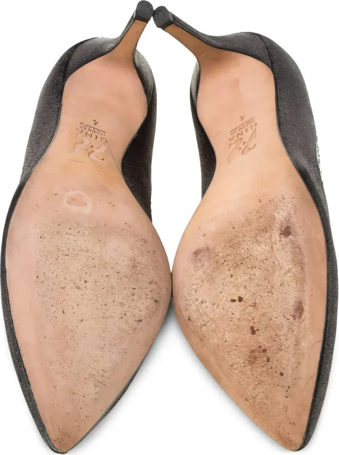 85mm Leather Pumps - Image 5