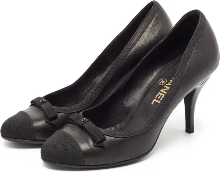 85mm Leather Pumps - Image 2