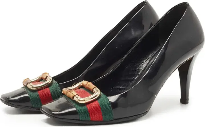 85mm Leather Pumps - Image 4