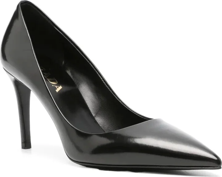 85mm Leather Pumps - Image 2