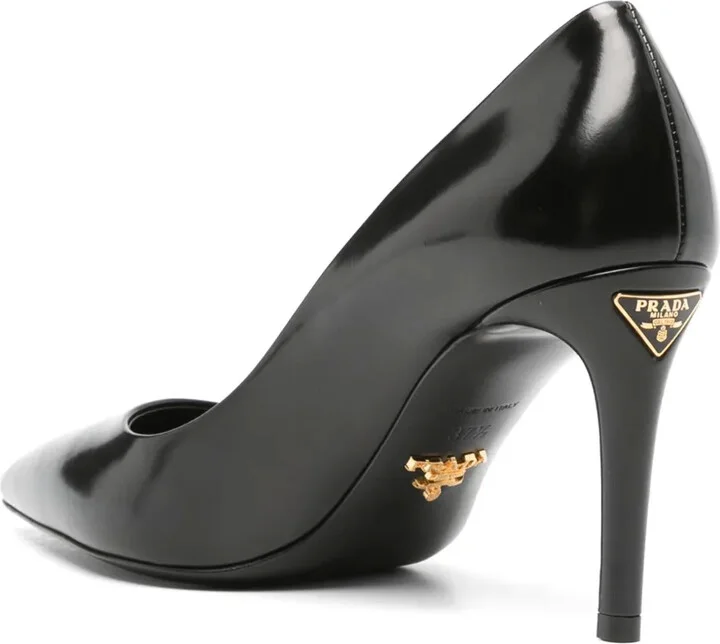 85mm Leather Pumps - Image 3