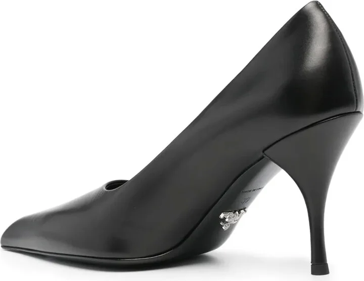 85mm Leather Pumps - Image 3