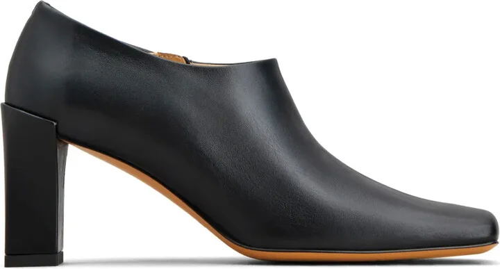 85mm Leather Pumps