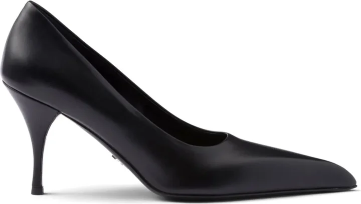 85mm Leather Pumps