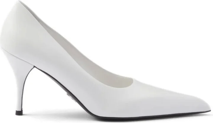 85mm Leather Pumps