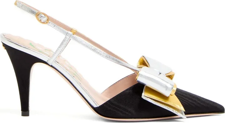 85mm Leather Pumps