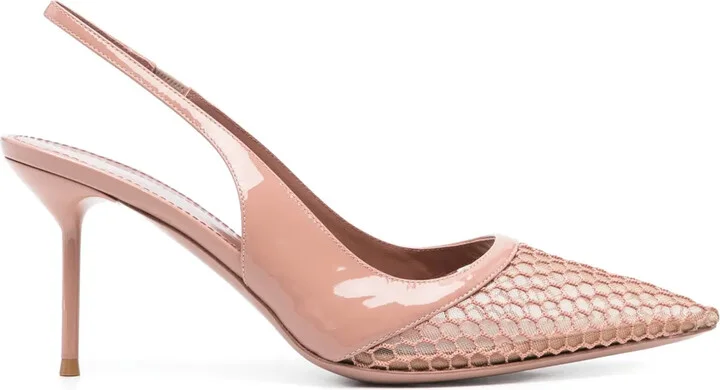 85mm Leather Pumps